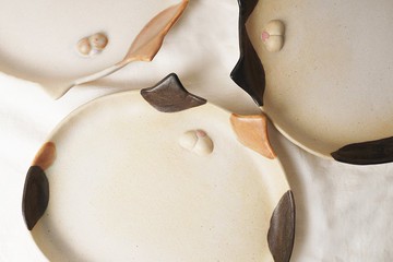 【入厝禮物】貓咪器皿餐桌系列_大盤