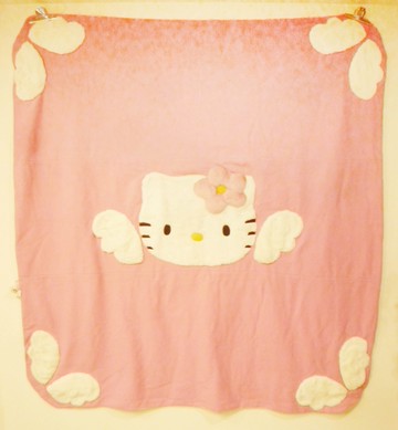 【震撼精品百貨】Hello Kitty 凱蒂貓~家具-地墊-絨毛粉【共1款】