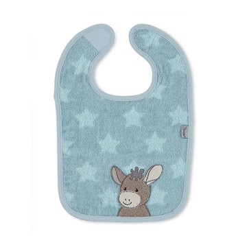 Sterntaler 艾力克驢圍兜-粉藍