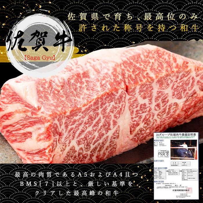 佐賀牛 リブロース中落ち 200g 1~2名様用 焼肉用 リブロース下駄 黒毛和牛