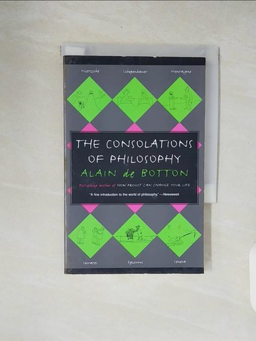 【書寶二手書T5／哲學_XOW】The Consolations of Philosophy_Botton, Alain De