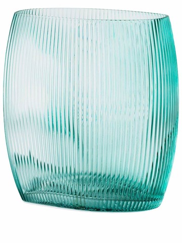 Normann Copenhagen - Tide large vase - unisex - glass - One Size - Blue