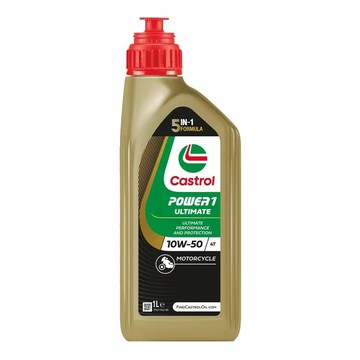 【易油網】CASTROL POWER ULTIMATE 4T 10W50 機車 全合成機油 重機 黃牌 5W40 速可達