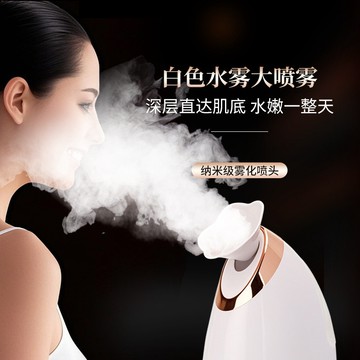蒸臉儀熱噴 加大用量蒸臉儀 家用面部 補水保溼 奈米噴霧器補水 儀美容 儀蒸臉器