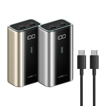 CUKTECH 55W 迷你型 快充行動電源 6000mAh PB060 隨附15cm Type-C線 6號 iPhone 17