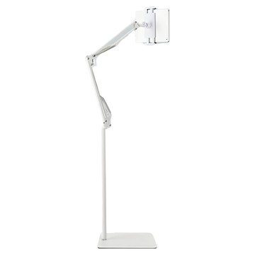 Tamsaa 直立式可折疊手機平板支架 140cm 白色 - 站立追劇神器  1個