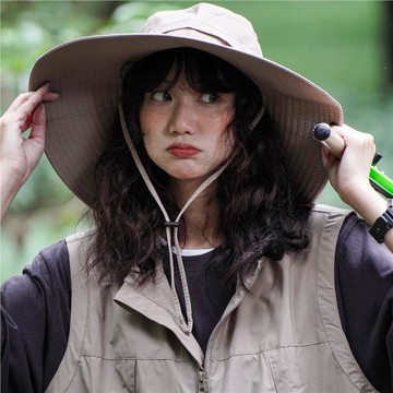 西部牛仔帽女旅游露營漁夫帽夏季防曬遮陽帽戶外登山帽大頭圍男潮