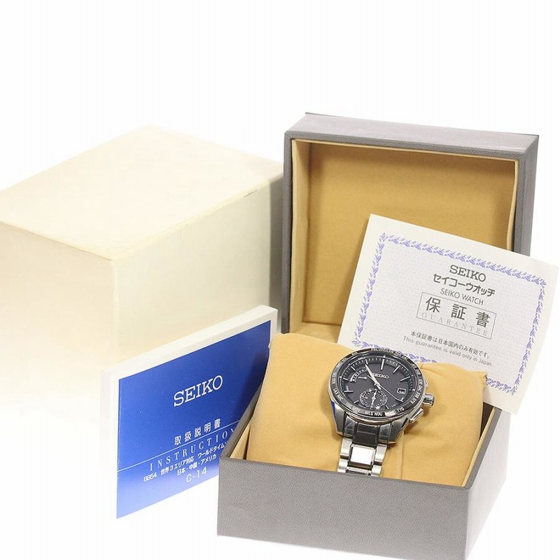 セイコー SEIKO SAGA167/8B54-0BC0 ブライツ ソーラー電波