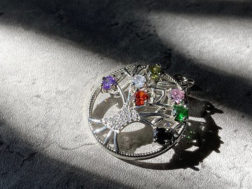 【生命之樹。七脈輪吊墜】覺醒天地之力、提升頻率、靈性、升頻