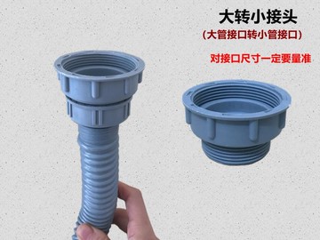 漢斯格雅小口徑水槽安裝垃圾處理器變徑器洗菜盆臺盆轉換頭轉接頭