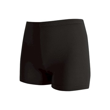 輕柔涼爽霧面隱形安全褲-中腰(加大) - XL / 黑