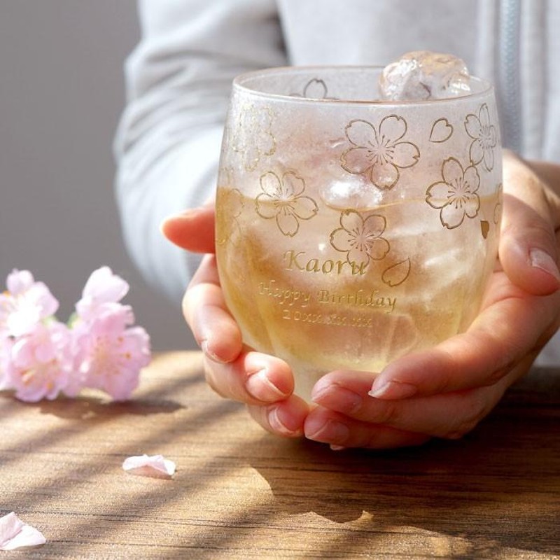 焼酎グラス ストア 桜