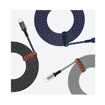 MICRODIA ExeCable USB-C to USB-C 尼龍編織充電線 2.6m
