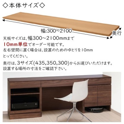 ユニット家具 専用 天板 幅30〜60cm 奥行30cm用 システムデスク