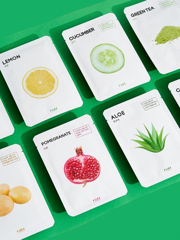 Nature-Inspired Botanical Sheet Mask Set