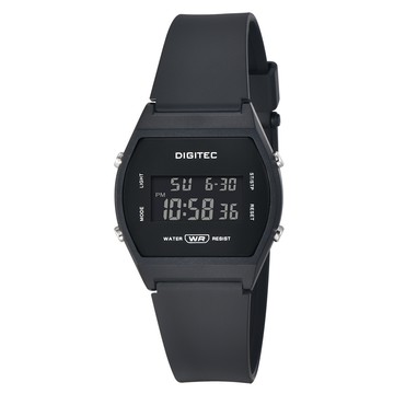 DIGITEC 數碼科技 MDG-6062T 酒桶型復古電子運動休閒手腕錶 星空黑-7