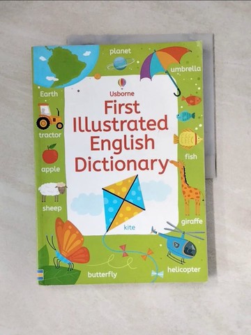 【書寶二手書T5／語言學習_Z3R】First Illustrated English Dictionary_Usborne Publishing Ltd