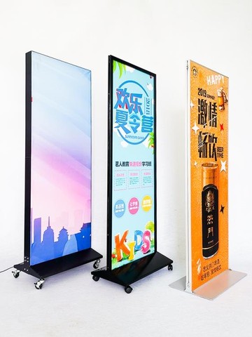 麗展架屏KT板展示架子易拉寶門型宣傳指示牌水牌落地廣告立牌立式