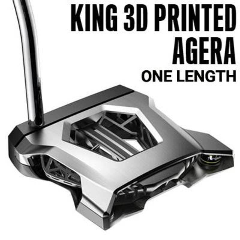 コブラ KING 3D プリンテッド AGERA ワンレングス パター 右用