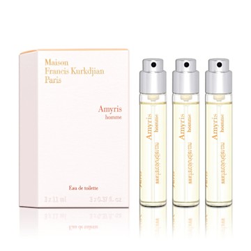 Maison Francis Kurkdjian MFK Amyris Homme 阿米香樹之香男性淡香水禮盒 11MLX3入