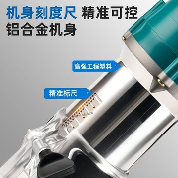 【精選新品】 登泰大功率新款修邊機木工雕刻機多功能小鑼機木板鋁塑板全套開槽