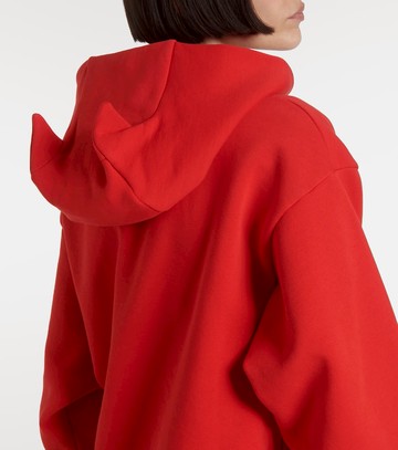 Coperni Horn cotton-blend jersey hoodie