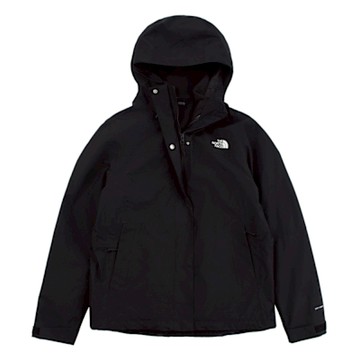 The North Face TNF 北面 北臉 女防水透氣抓絨內裡三合一外套-黑色 W SANGRO FLEECE TRICLIMATE - AP -NF0A8CK3JK3