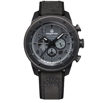 elegantsis 傑本尼氏 ELJX48MQS-AH64-OG02LC 阿帕契 灰面45.5mm