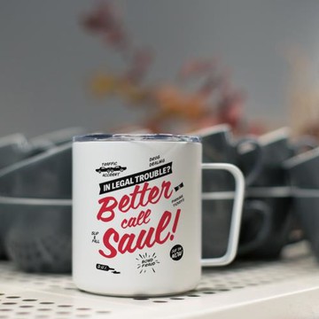 原創絕命毒師風騷律師BETTER CALL SAUL不銹鋼保溫咖啡杯子馬克杯