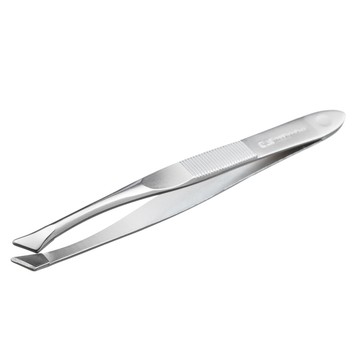 KAI 貝印 眉夾(斜口) hl-0401 精準拔毛 不鏽鋼材質 防滑設計 輕鬆打造完美眉型  1支