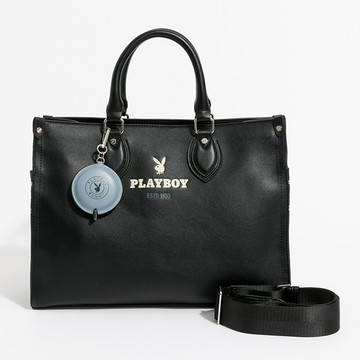 PLAYBOY - 托特包附長背帶  Urban Pulse系列 - 藍色