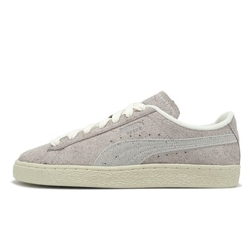 Puma 休閒鞋 Suede R-Suede 男鞋 灰 米白 奶油底 麂皮 復古