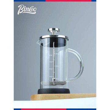 Bincoo法壓壺咖啡壺家用打奶泡咖啡過濾器具沖茶器咖啡過濾杯