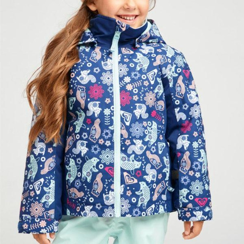 35%off スノーボードウェア ROXY ロキシー SNOWY TALE JK キッズ
