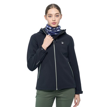 【Wildland 荒野】N66防風防潑三層貼保暖外套 女 0B02915-54