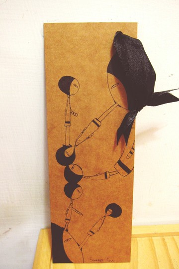 大頭症女孩日常萬用書籤-不吐不快篇