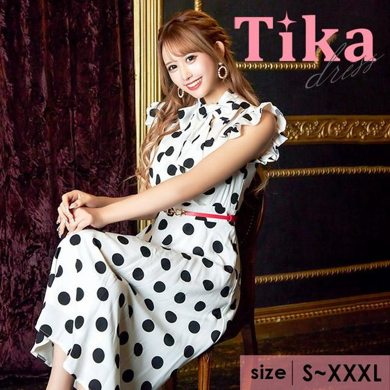 キャバ ドレス キャバドレス ミディアムドレス 膝丈 キャバワンピース  