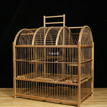 籠方籠秀眼打翻轉風車竹制踏拍捕魚鳥籠養鳥現貨快出 YYS