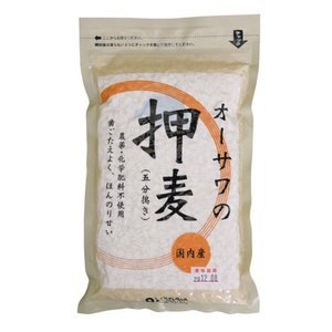 オーサワの押麦　五分搗き　300ｇ×10袋（オーサワジャパン）