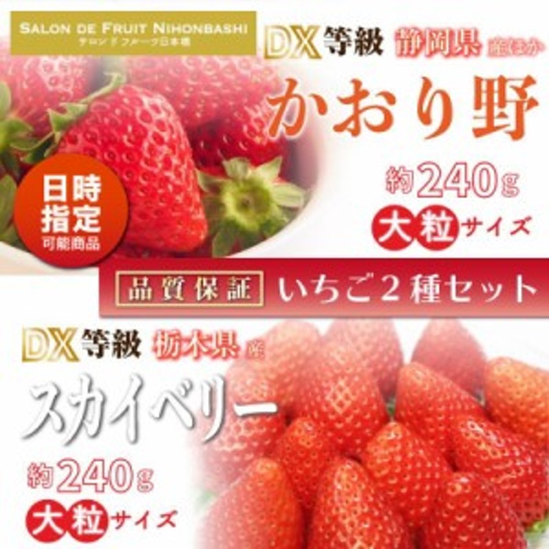 化粧箱　バレンタインデー　いちご　約240g×4　スカイベリー　予約　×　上級品　2024年2月11日-2月14日の納品]　LINEショッピング　かおり野　DX