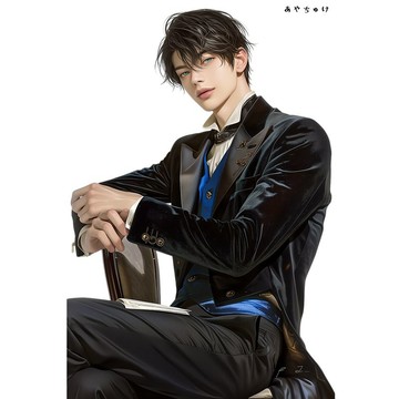 【9 月新款】07-148-0371 人物貼紙 幻想復古浪漫喫茶
