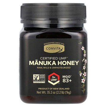 Comvita, 麥盧卡蜂蜜，UMF 5+，MGO 83+，35.2 盎司（1 千克）