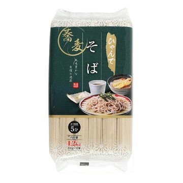 【江戶物語】松代 善屋 大份量 蕎麥麵 1200g 生麵條 冷麵 新潟 五泉 素食 SOBA 日本料理 日本原裝進口