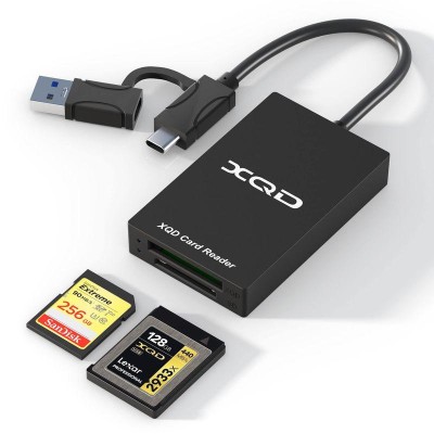 XQD SDカードリーダー、USB Type C to USB変換 XQD カードリーダー ...