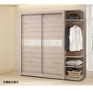 【多木家居】木斯MOOSE-445/149公分公分白橡木衣櫃組合