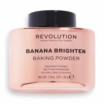 Makeup Revolution Loose Baking Powder (Various Shades) - Banana (Brighten)