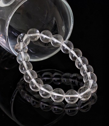 白水晶 10mm 手鍊 ( Rock Quartz 10mm Bracelet )