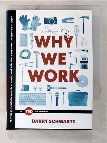 【書寶二手書T6／少年童書_SYA】Why We Work_Schwartz, Barry