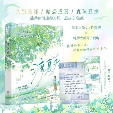 【臺書屋】 渡夏天  那三年 100%正品 甜野豹/周行雲 暗戀成真的青春熱戀治愈現代言情小說 簡體中文