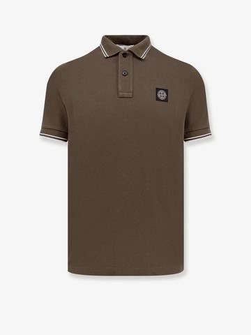 Organic cotton polo shirt - STONE ISLAND - gender_Man